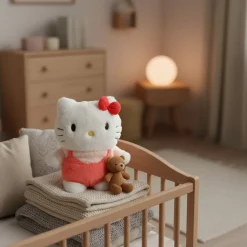 Peluche bouillotte Hello Kitty pour enfant apaisé