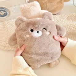 Peluche bouillotte kawaii douce et apaisante