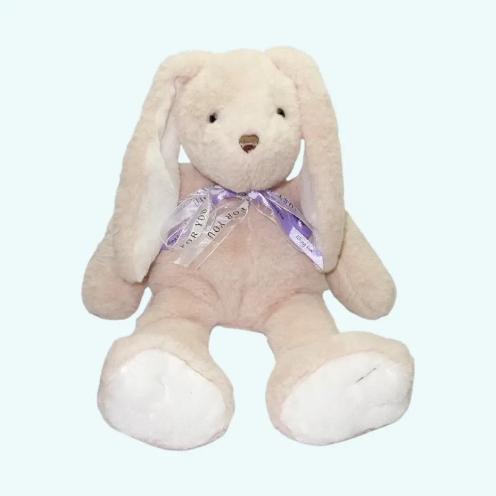 Peluche bouillotte lapin chauffante et micro-ondable