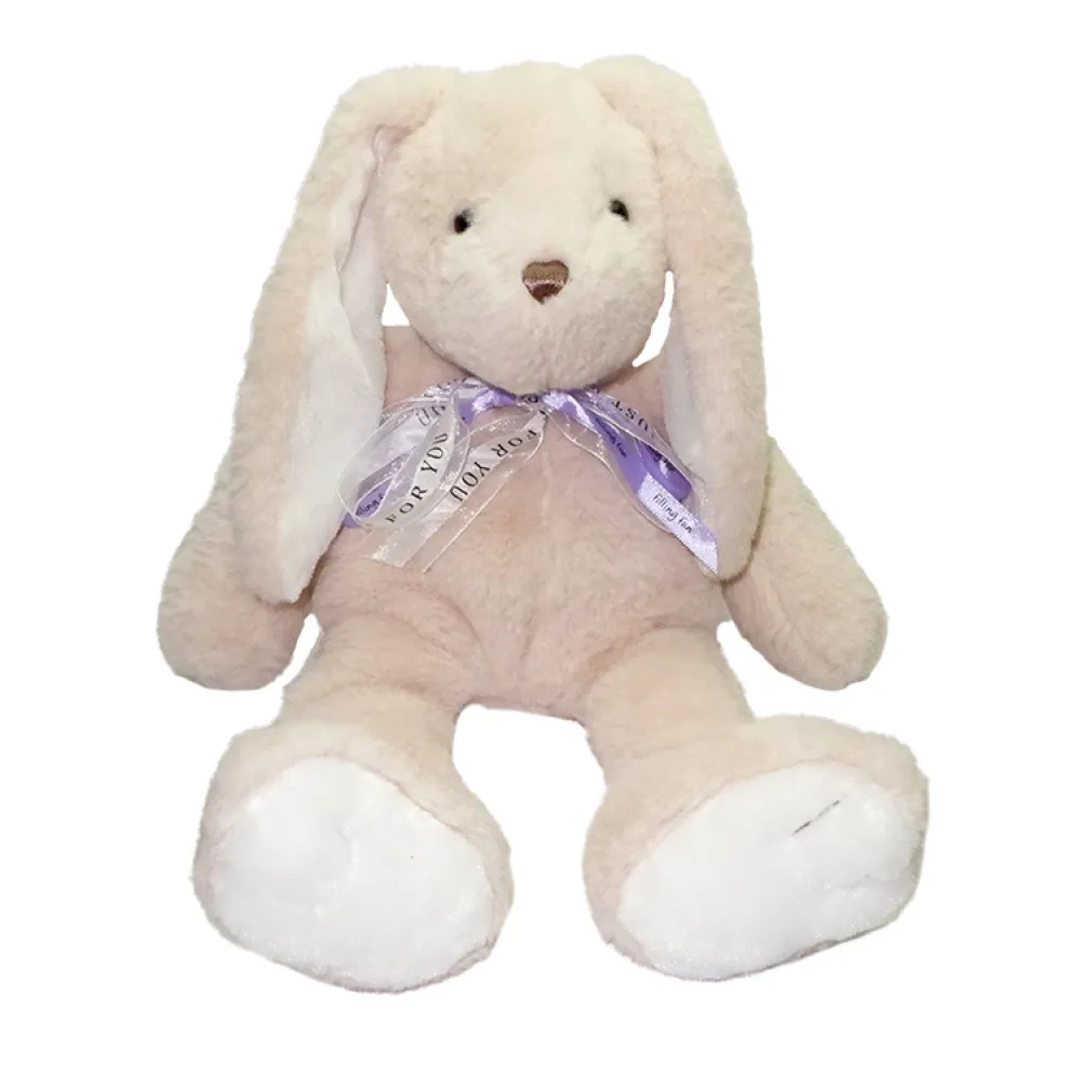 Peluche bouillotte lapin chauffante et micro-ondable
