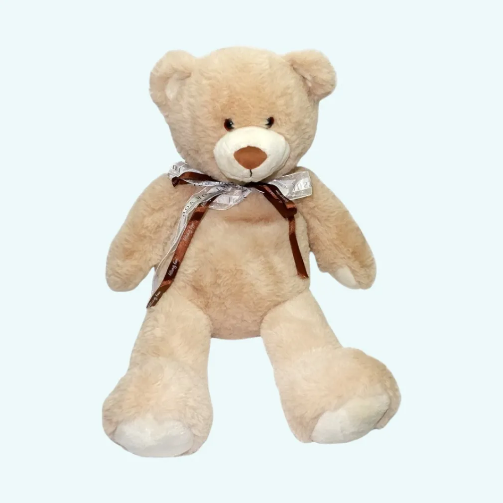 Peluche bouillotte ours déhoussable bébé