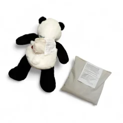 Peluche bouillotte panda micro-onde pour enfant