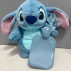 Peluche bouillotte toute douce de Stitch ou Angel