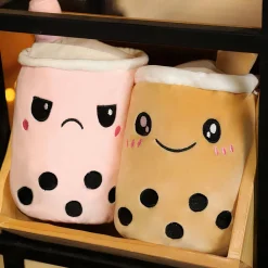 Peluche Bubble tea réversible adorable pour enfants