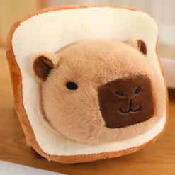 Peluche capybara déguisée style kawaii