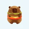 Peluche capybara hamburger