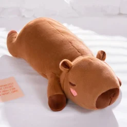 Peluche capybara oreiller moelleux
