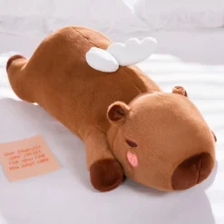 Peluche capybara oreiller moelleux