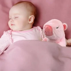 Peluche capybara respirante qui apaise