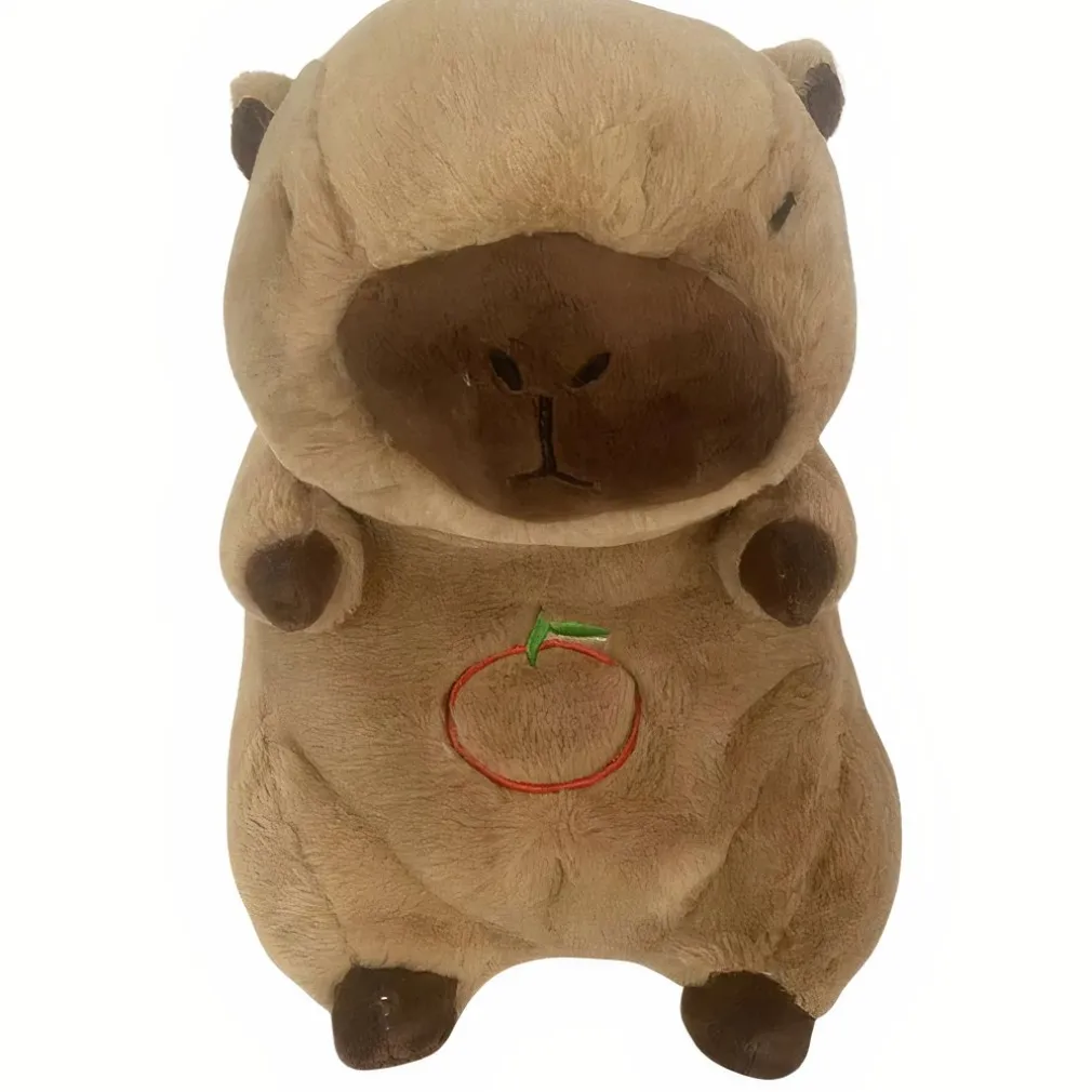 Peluche capybara respirante qui apaise