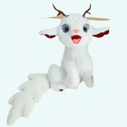 Peluche cerf blanc