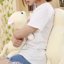 Peluche chat assoupi