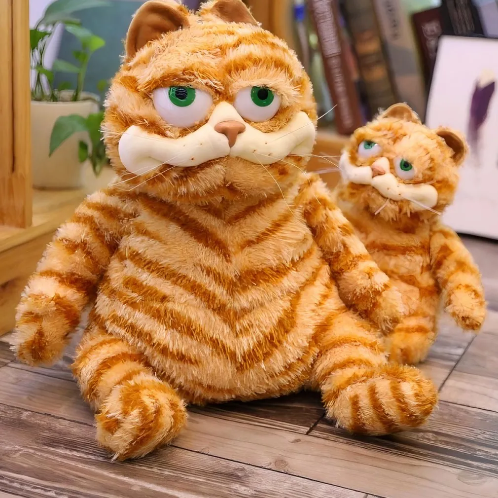 Peluche chat Garfield mignon en colère