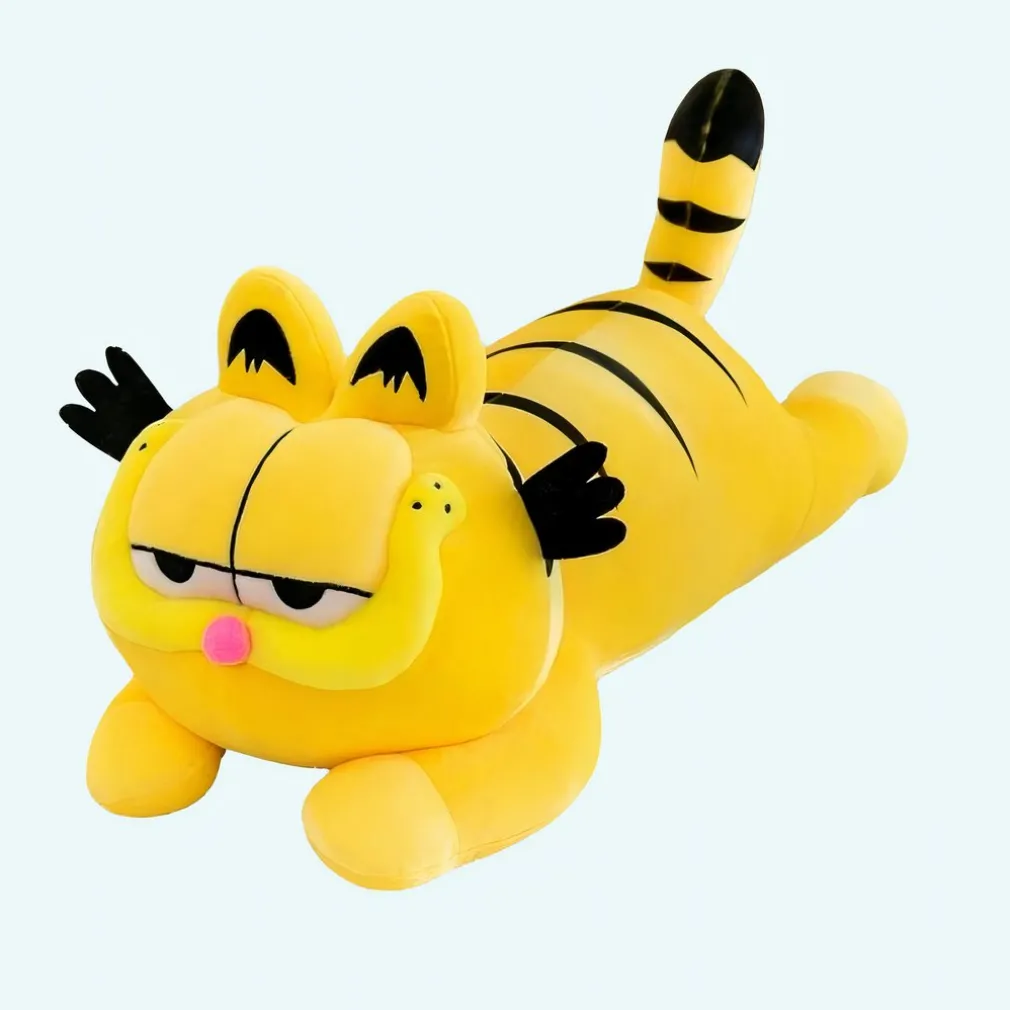Peluche chat Garfield, petit oreiller