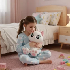 Peluche chat Marie