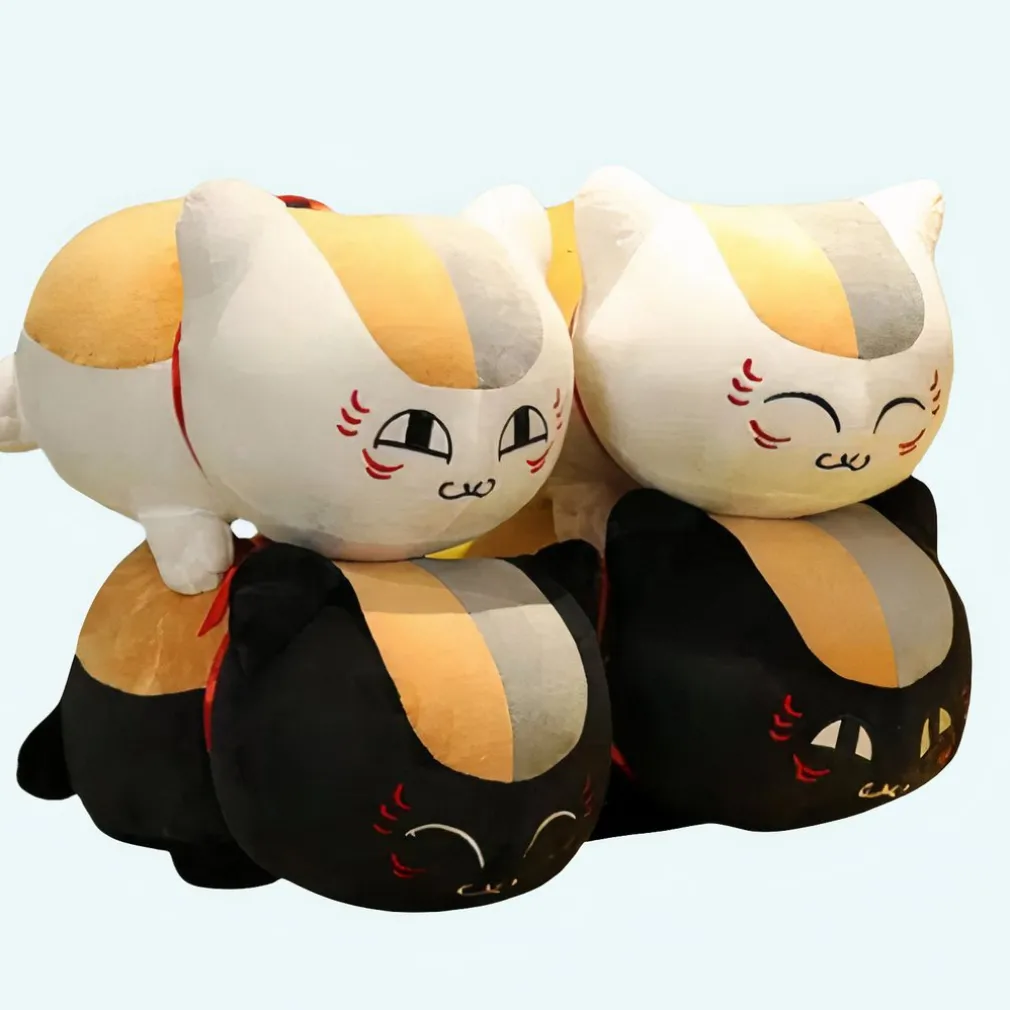 Peluche Chat Nyanko Sensei blanc