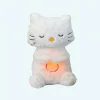 Peluche chat qui respire avec berceuse apaisante