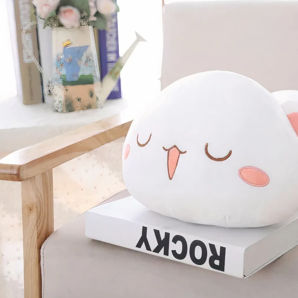Peluche chat qui tire la langue
