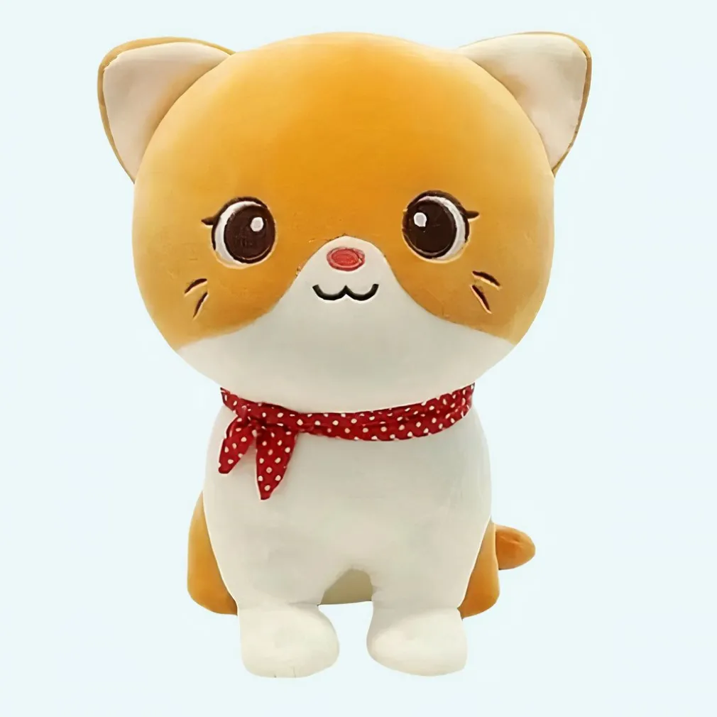 Peluche chaton câlin