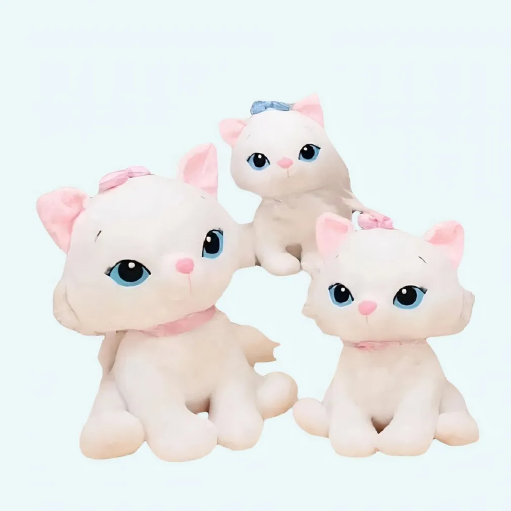 Peluche chaton pour petites filles