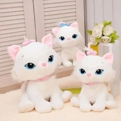 Peluche chaton pour petites filles