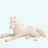 Peluche cheval blanc