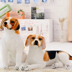 Peluche chien beagle