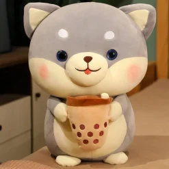 Peluche chien Bubble Tea