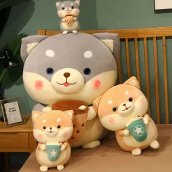 Peluche chien Bubble Tea