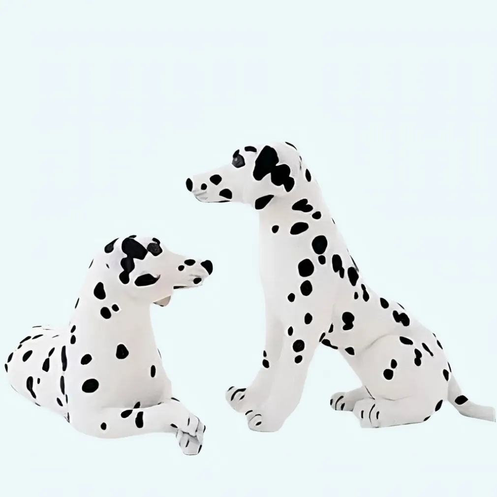 Peluche chien dalmatien