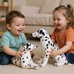 Peluche chien dalmatien