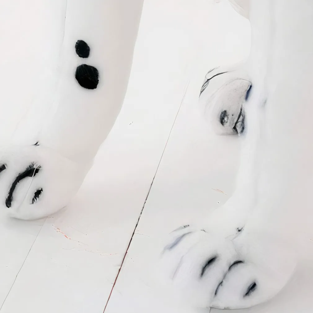 Peluche chien dalmatien