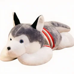 Peluche chien Husky géant