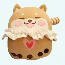 Peluche chien joyeux
