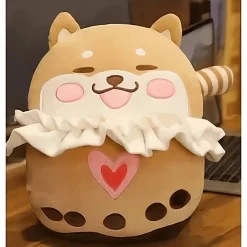 Peluche chien joyeux