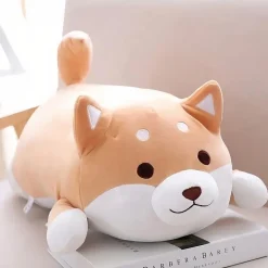 Peluche chien kawaii marron