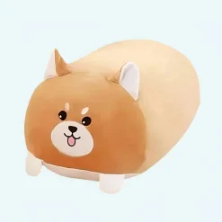 Peluche chien oreiller
