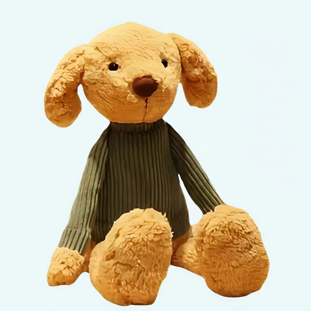Peluche chien tout doux