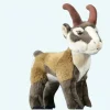 Peluche chèvre de montagne rayé