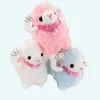 Peluche chèvre pour petite fille