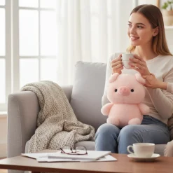 Peluche cochon adorable
