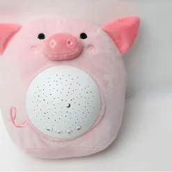 Peluche cochon “bruit blanc”