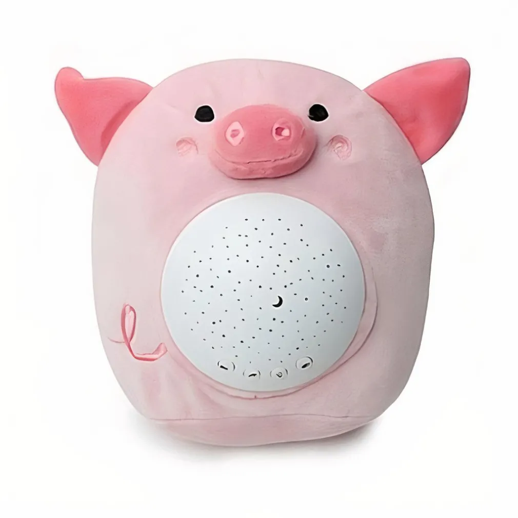 Peluche cochon “bruit blanc”