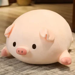 Peluche cochon rose joyeux