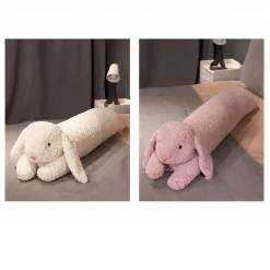 Peluche coussin lapin géant