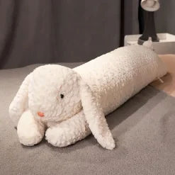Peluche coussin lapin géant