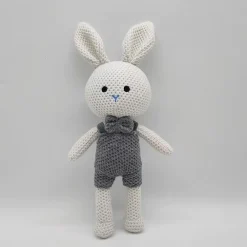 Peluche crochet monsieur lapin
