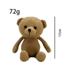 Peluche crochet ours