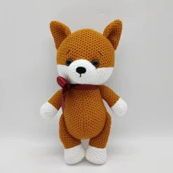 Peluche crochet renard