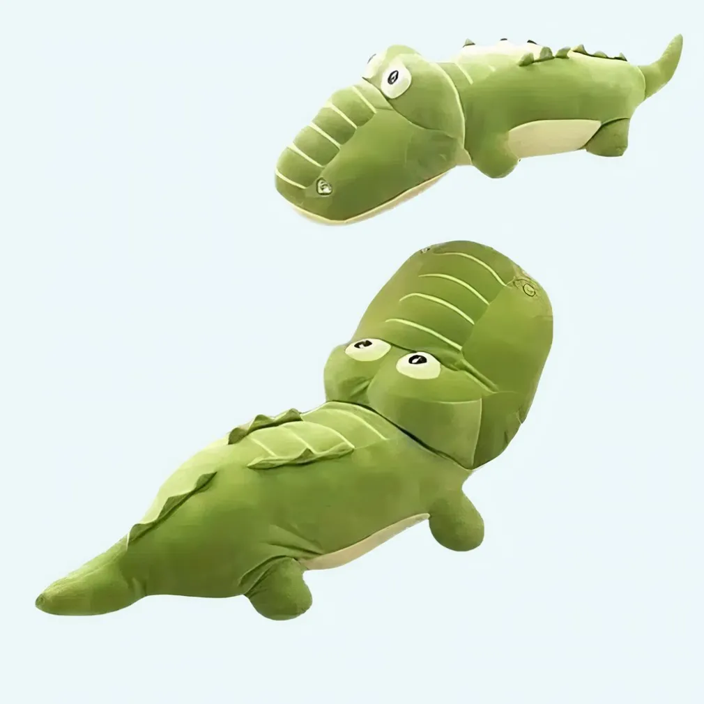 Peluche crocodile géante